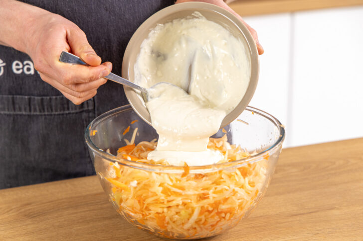 Dressing dazugeben