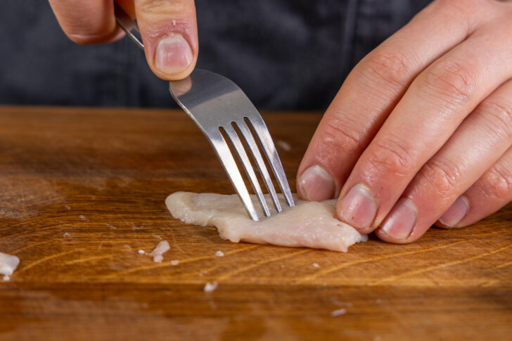 Fleisch einstechen