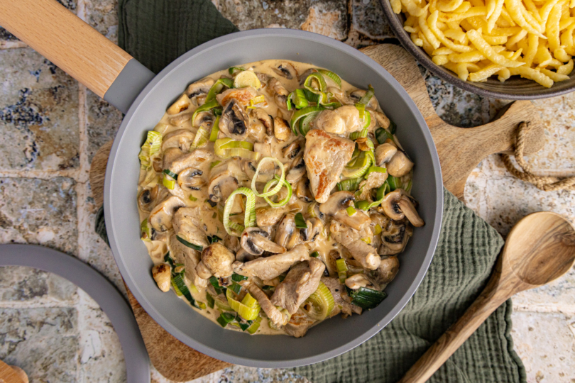 einfache Jägerpfanne