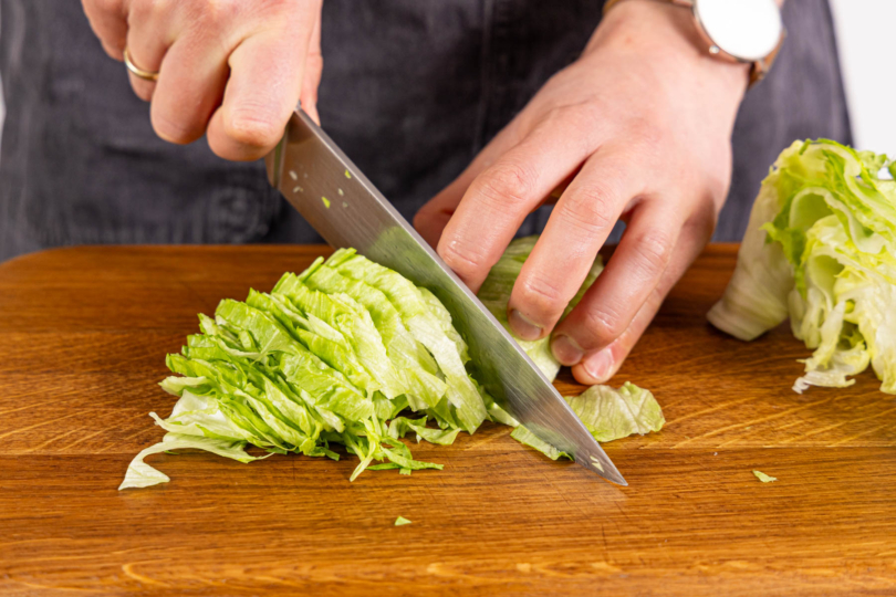 Slaat in Streifen schneiden