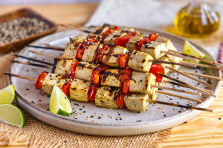 Grilltofu mit fruchtiger Marinade