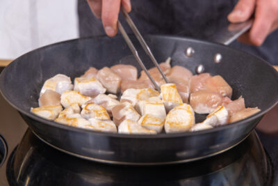 Fleisch anbraten