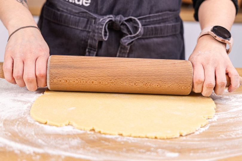 Teig ausrollen