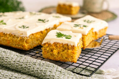 Karottenkuchen vom Blech