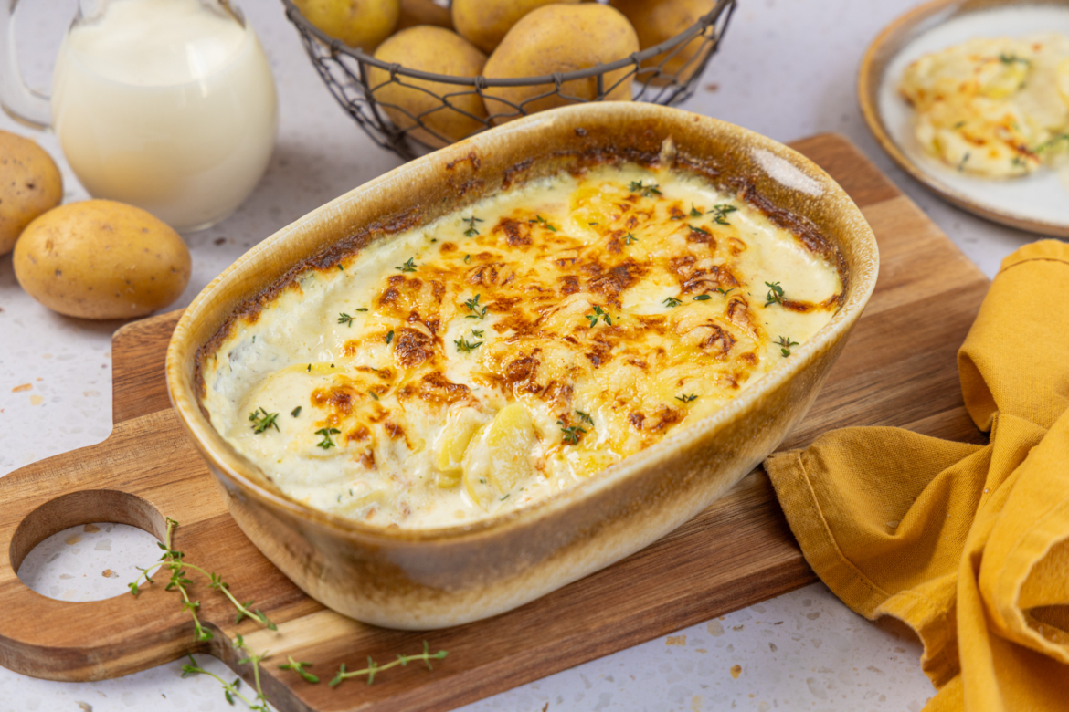 Kartoffelgratin im Airfryer