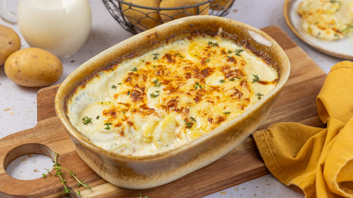 Kartoffelgratin aus der Heißluftfritteuse (Airfryer)