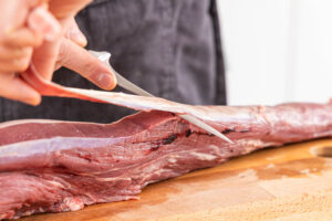 Rinderfilet parieren