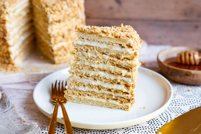 Medovik Honigtorte