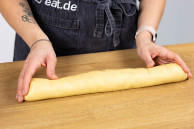 Teig ausrollen