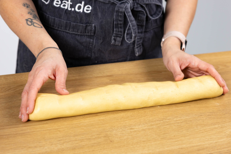Teig ausrollen