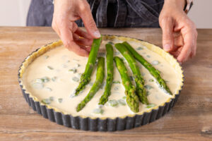 Spargel verteilen