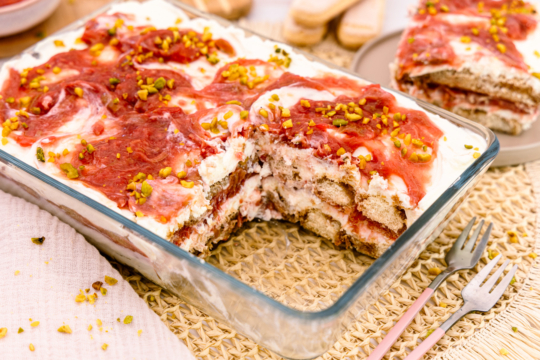 Rhabarber Tiramisu