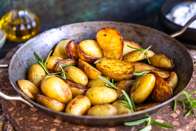 Knusprige Rosmarinkartoffeln vom Grill