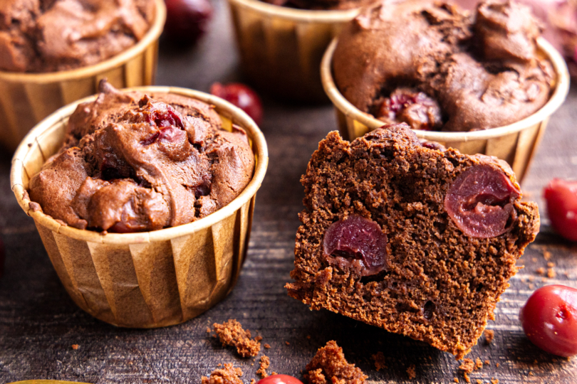 Schoko-Kirsch-Muffins