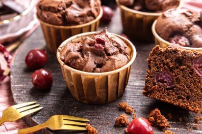 Schoko-Kirsch-Muffins
