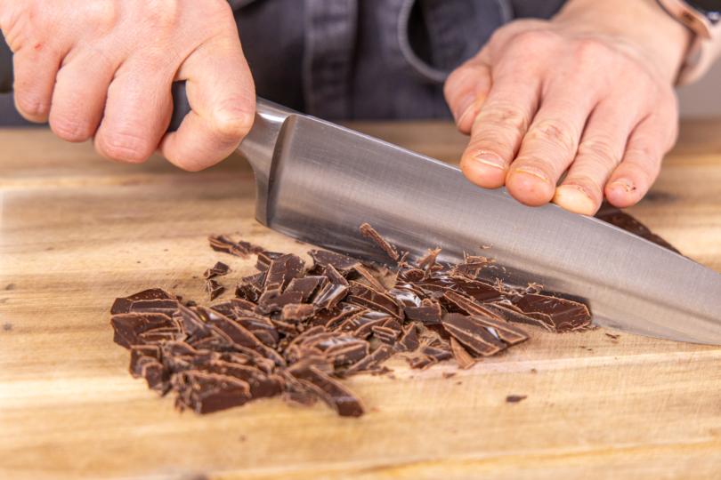 Schokolade hacken