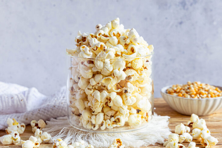 Salziges Popcorn