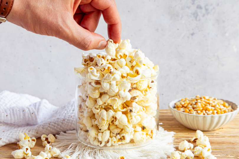 Salziges Popcorn