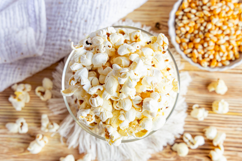 Salziges Popcorn