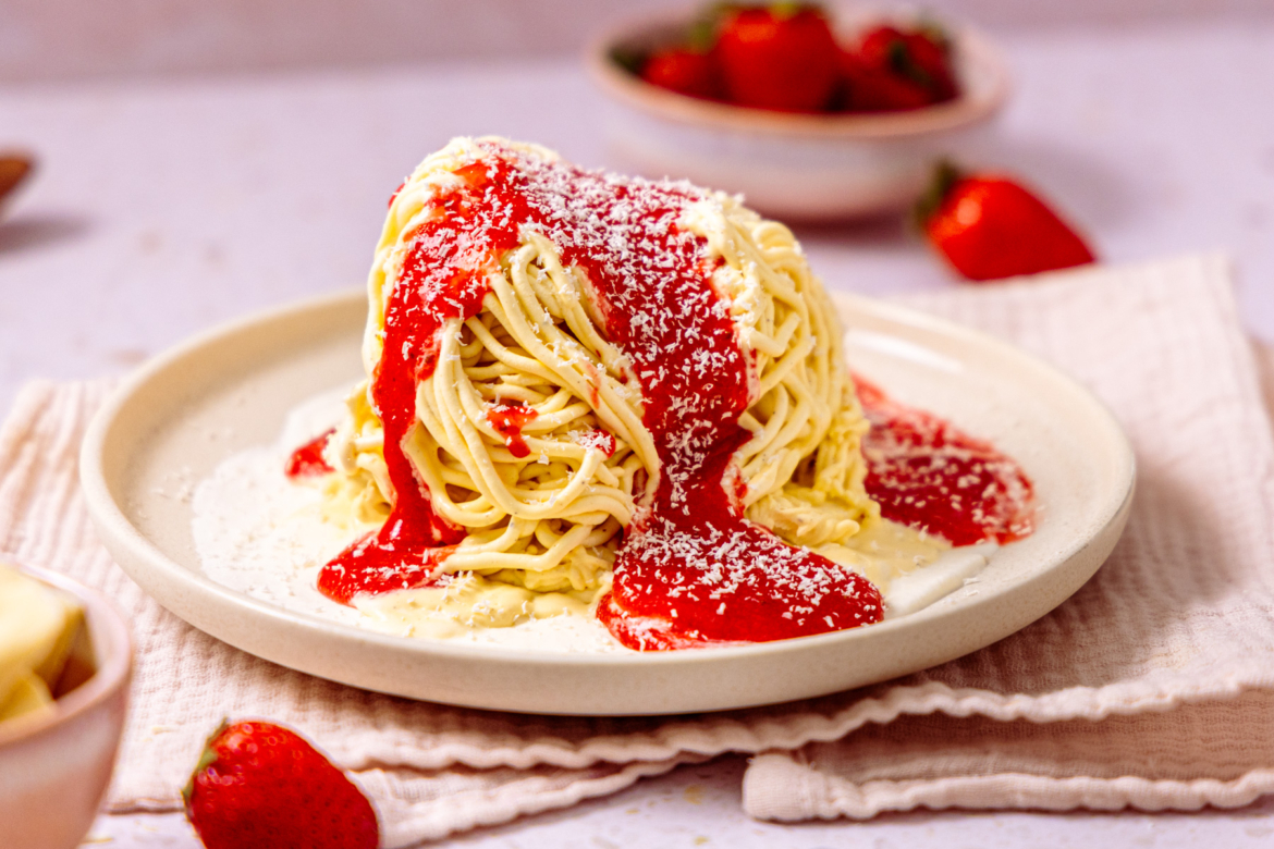 Spaghetti-Eis selber machen