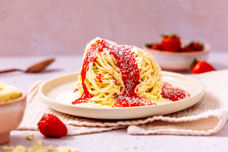 Spaghetti-Eis selber machen