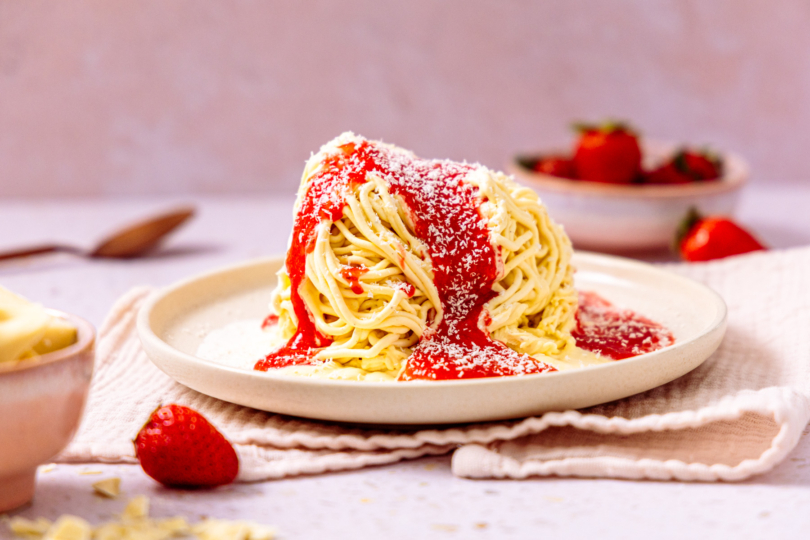 Spaghetti-Eis selber machen