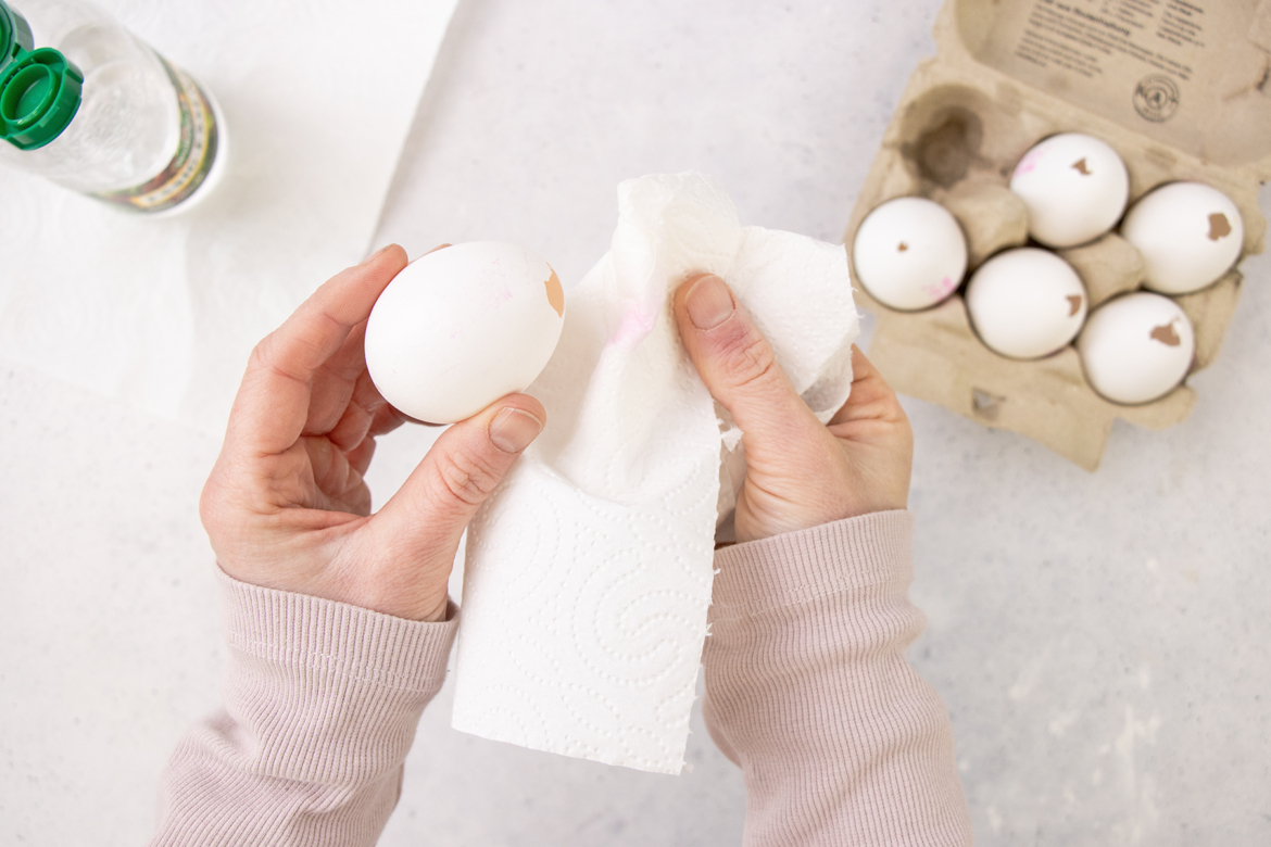 Datum von Ei entfernen