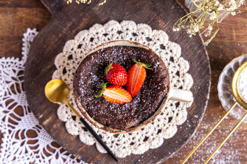 Veganer Schoko-Tassenkuchen