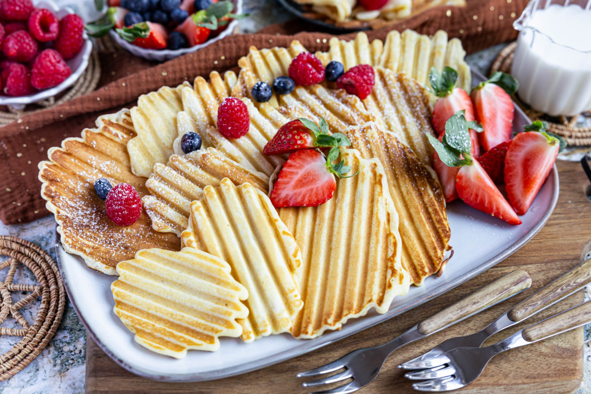 Waffeln vom Kontaktgrill