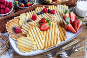 Waffeln vom Kontaktgrill