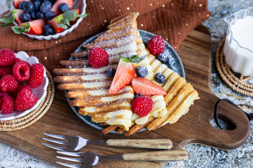 Waffeln vom Kontaktgrill