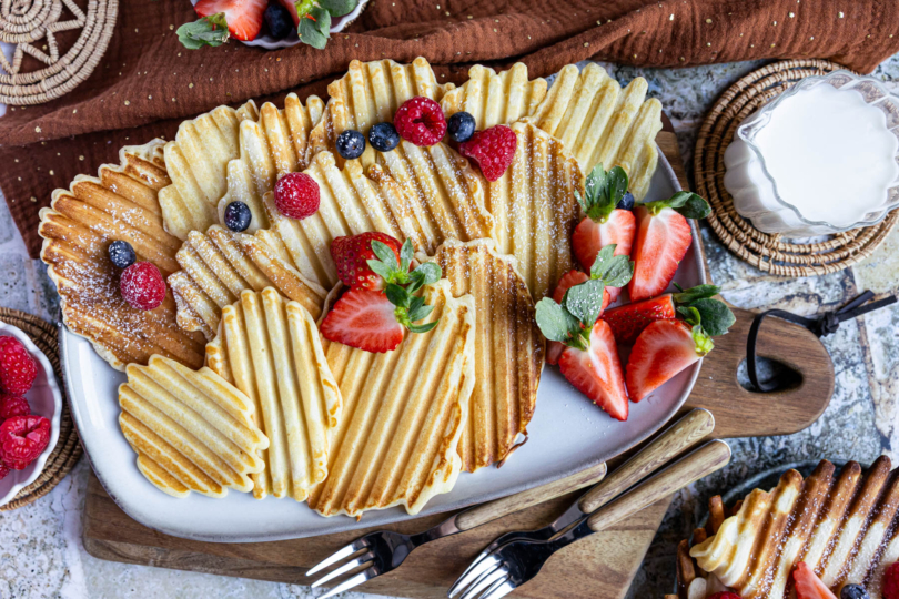 Waffeln vom Kontaktgrill