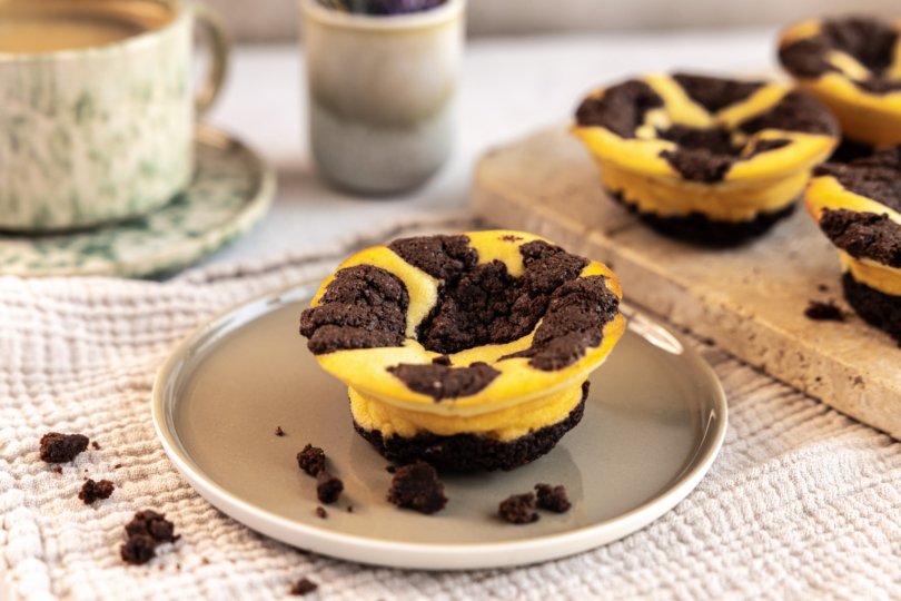 einzelner Zupfkuchen-Muffin