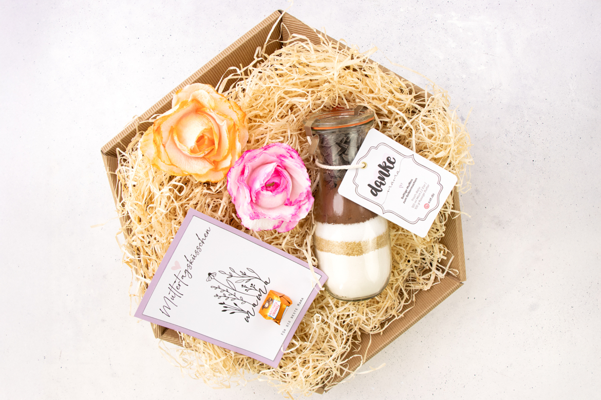 Geschenkverpackung zum Muttertag