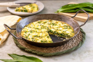Bärlauch Frittata