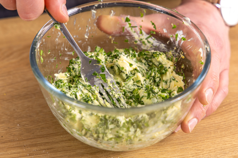 Butter vermengen