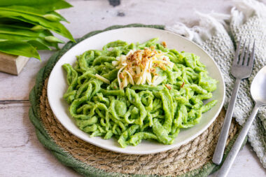 Bärlauchspätzle