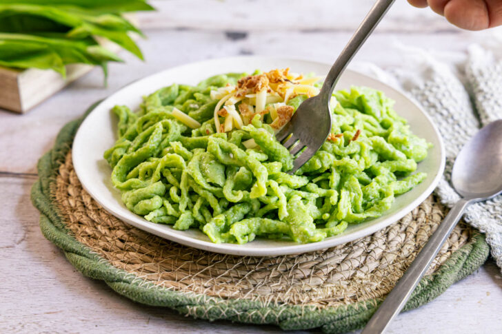 Bärlauchspätzle