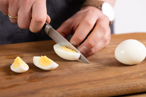 Eier schneiden