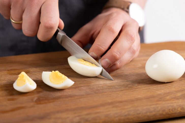 Eier schneiden