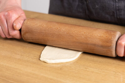 Teig ausrollen
