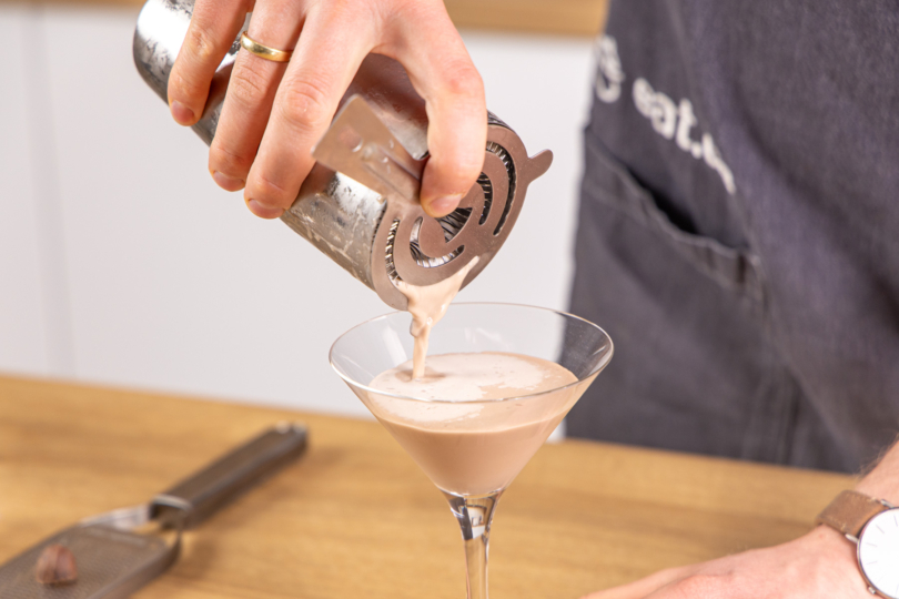 Brandy Alexander abfüllen