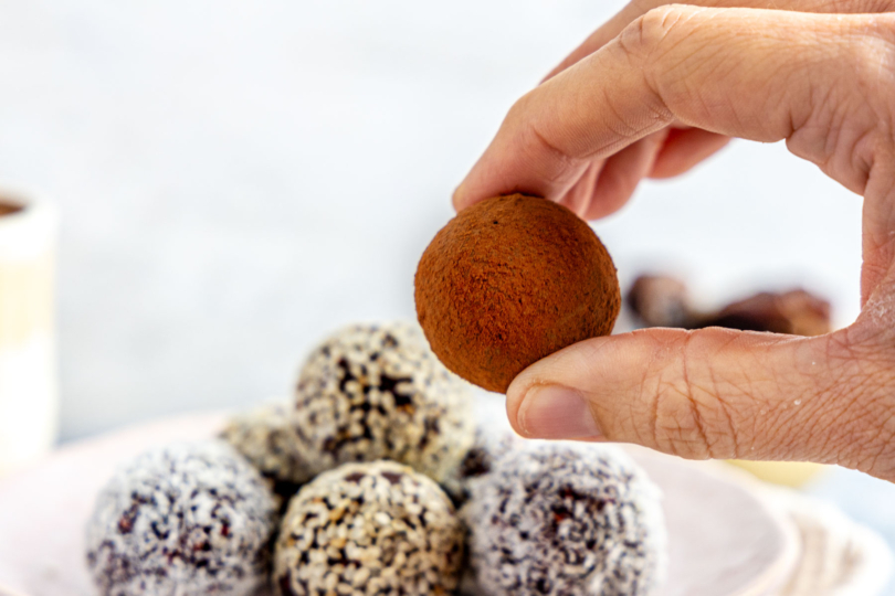 Energy Balls mit Kakao