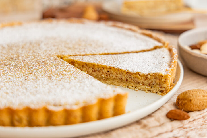 französische Mandeltarte
