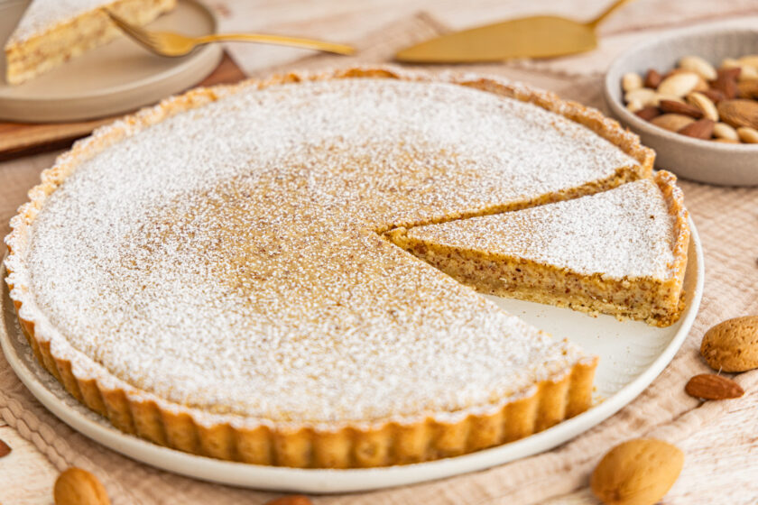 französische Mandeltarte