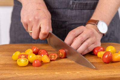 Tomaten schneiden