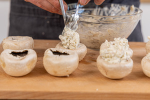 Champignons füllen