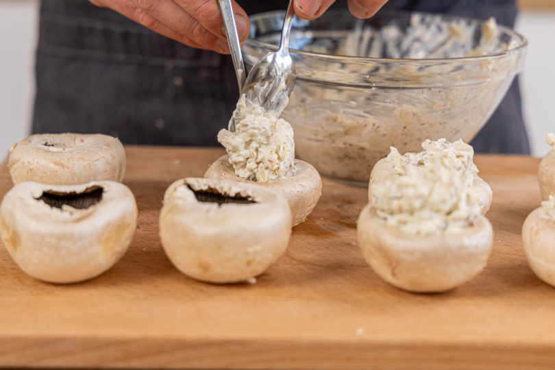 Champignons füllen