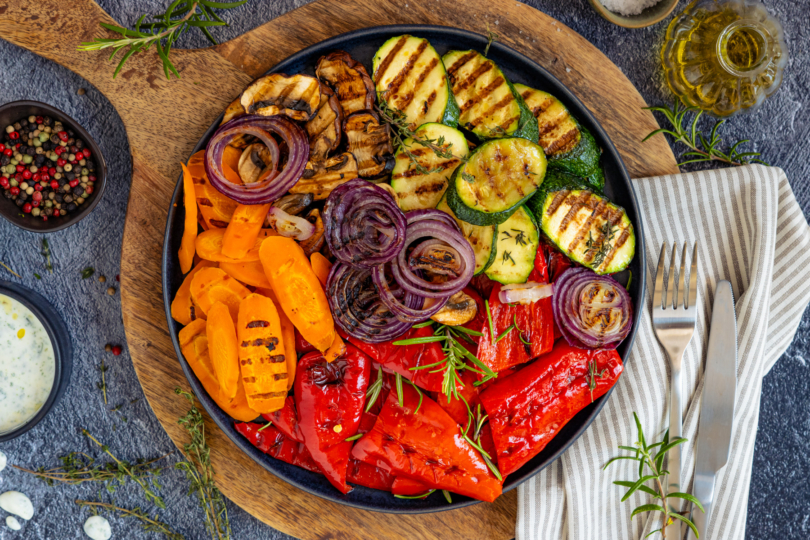 Grillgemüse vom Kontaktgrill