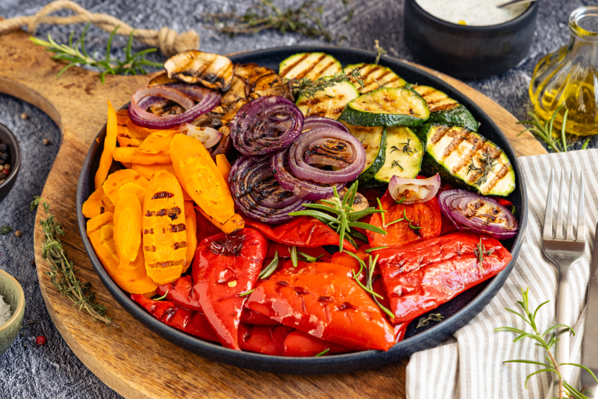 Grillgemüse vom Kontaktgrill